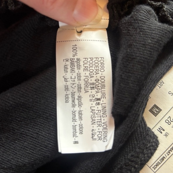 NWT Zara Ruched Mock tank sz M - Picture 5 of 5